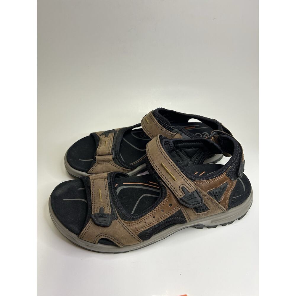 ECCO Offroad Yucatan Brown Hiking Walking Sandal Gorpcore EU 43 US 9 9.5
